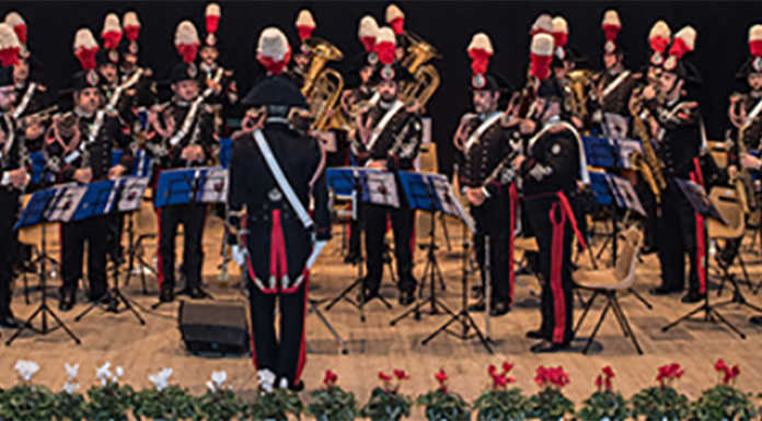 Fanfara dei Carabinieri in concerto domenica 10/2 a Mandello