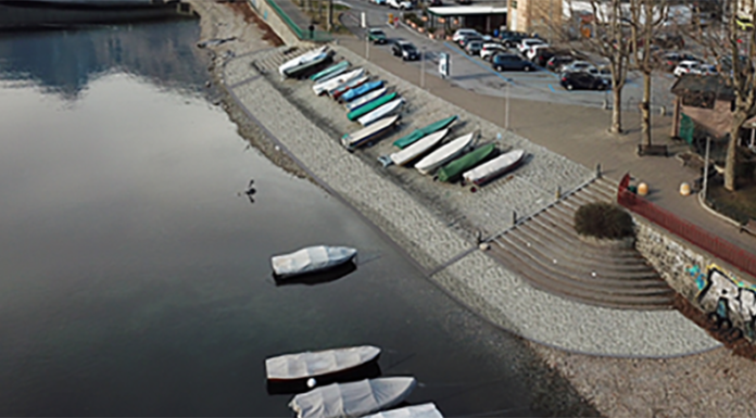 Via Adda: si rimette a nuovo la”mantellata” dinnanzi agli ormeggi