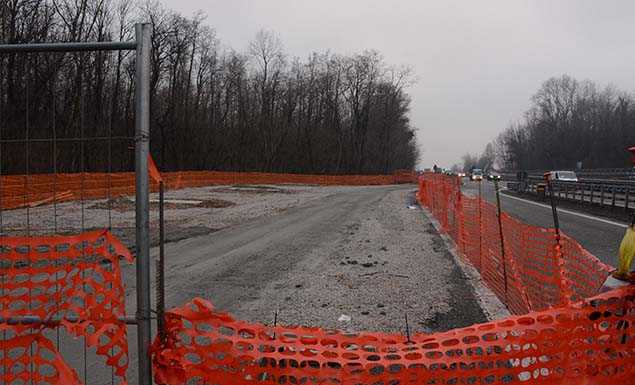 Annone, pronta l’area dove sarà ‘assemblato’ il nuovo ponte