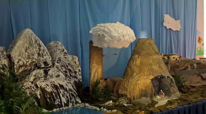 Valmadrera, laboratorio “Presepe & Arte” per scoprire i segreti dei presepi presepe preistoria asilo gavazzi valmadrera