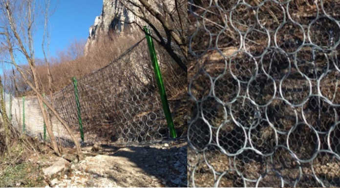 Pradello e Rancio: terminati i lavori sulle reti paramassi reti paramassi pradello rancio