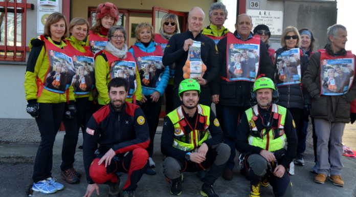 La Pol. Monte Marenzo ringrazia il Soccorso Alpino con le Arance della Salute soccorso alpino arance della salute