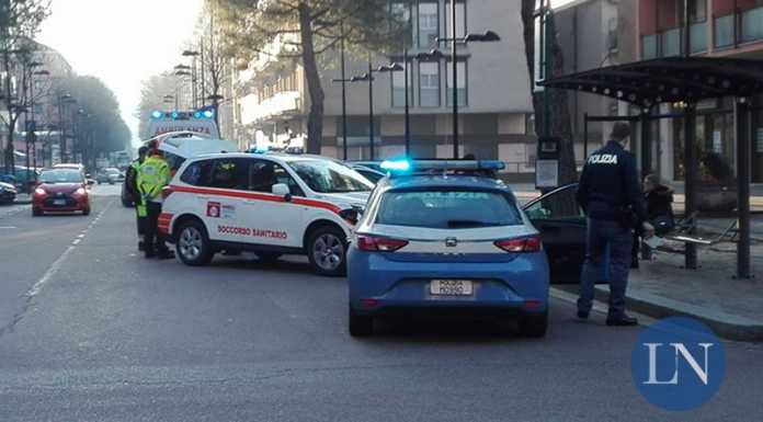 Malore in auto, soccorsi sul viale Turati ma è un falso allarme