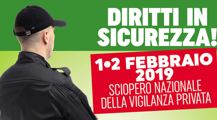 Vigilanti in sciopero anche a Lecco. “Contratto scaduto da 3 anni”