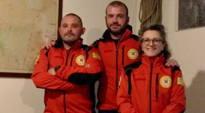 Il Soccorso alpino umbro in Valsassina per raccontare le calamità del centro Italia