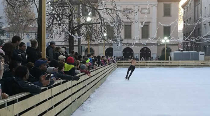 La pista di ghiaccio resterà a Lecco fino al 24 febbraio