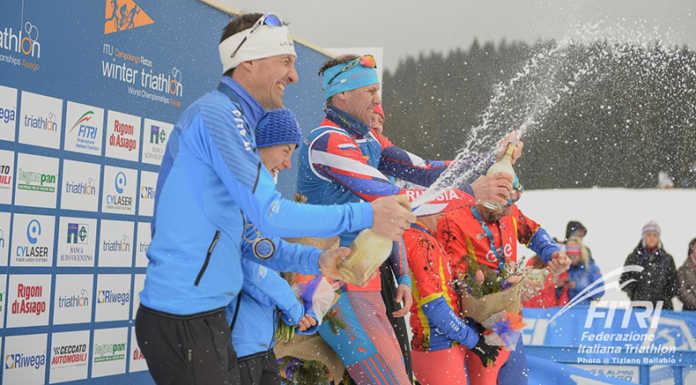 Winter Triathlon, argento mondiale per Daniel Antonioli