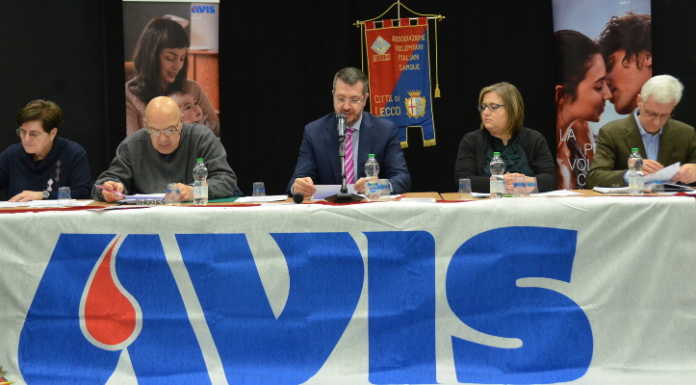 Assemblea per l’Avis Lecco, consegnati i riconoscimenti