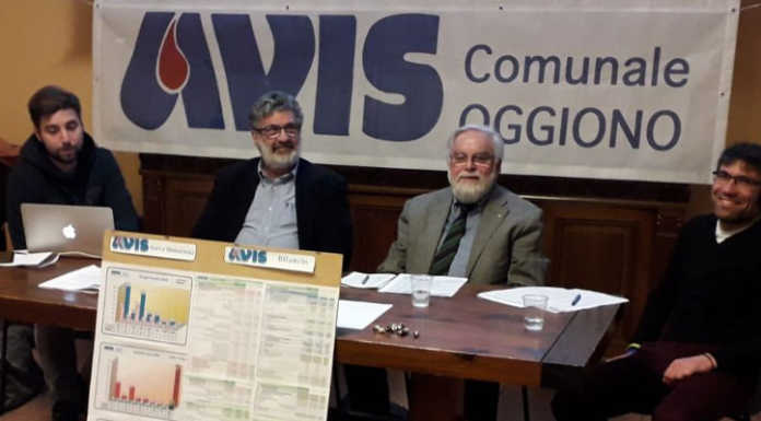 Avis Oggiono, i numeri del 2018. Stabili i soci, crescono le donazioni