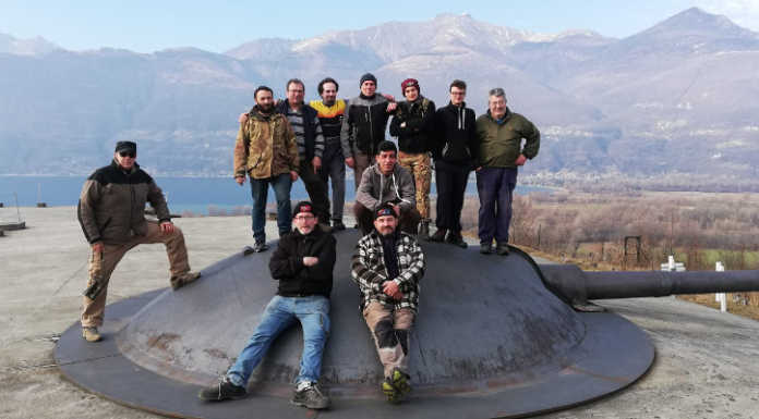Colico. Giornata di manutenzione al Forte Montecchio con gli Artiglieri