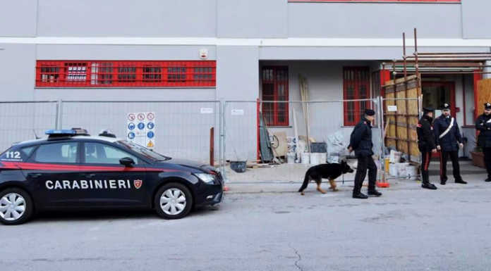 Scuole sicure, controlli dei carabinieri nella zona dell’istituto Enaip