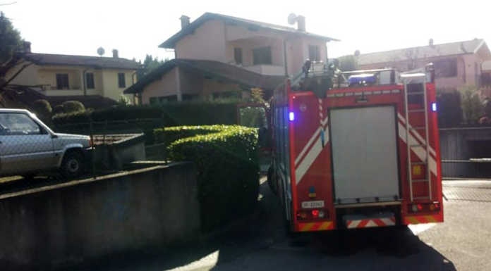 Dolzago. Principio d’incendio in un’abitazione