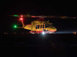 Vuole passare la nottata in cima alla Grignetta, ma rischia l’assideramento: 20enne elisoccorso elisoccorso in volo notturno