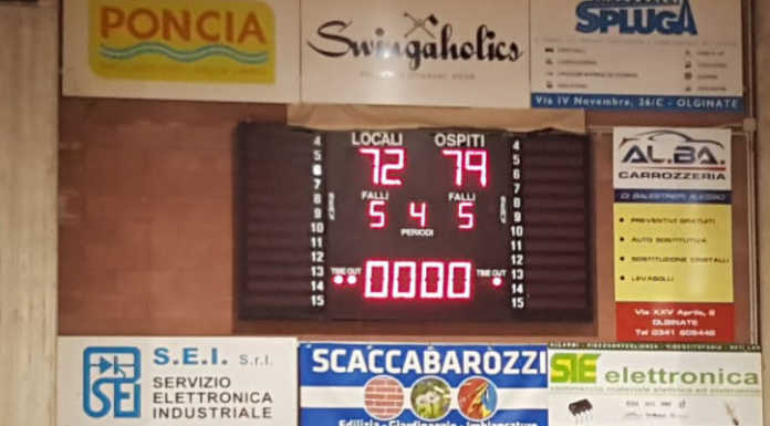 Basket C Silver. Calolzio Ko, Rovello Porro espugna il PalaRavasio