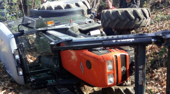Si ribalta con il trattore: elisoccorso in azione a Galbiate