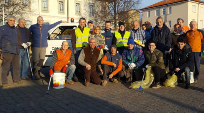 Imbersago, successo per la giornata del verde pulito