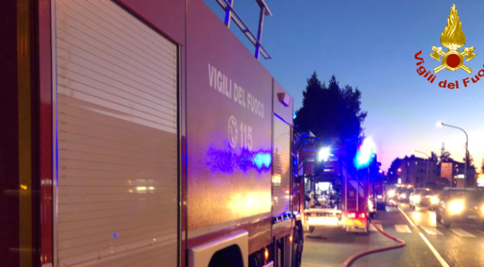 Vento forte: pomeriggio di intenso lavoro per i Vigili del Fuoco