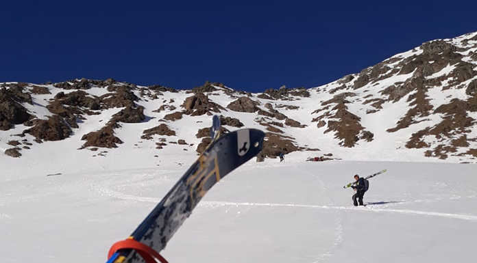 Sci alpinista di Galbiate soccorso in elicottero a Campodolcino