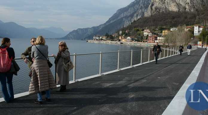 Ciclabile Lecco-Orsa ancora da inaugurare ma è già un’attrazione