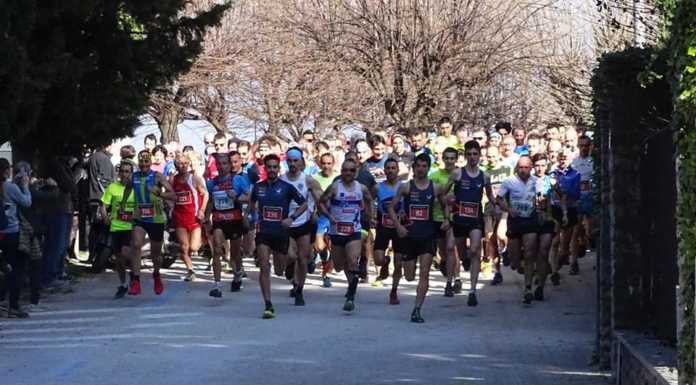 Abbadia, Falchi in passerella alla corsa del Viandante