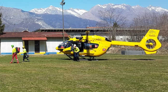 Bellano: incidente lungo la SP72, all’ospedale un 62enne