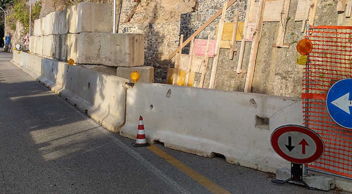 Varenna e la frana sulla SP72. L’opposizione: “Caos traffico nei weekend”
