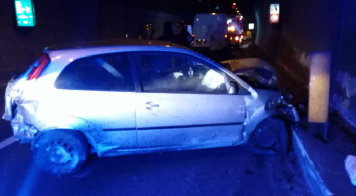 Incidente nella galleria del Monte Barro, soccorse due persone