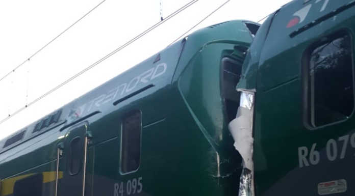 Incidente ferroviario a Inverigo, scontro tra due treni in stazione incidente ferroviario a inverigo
