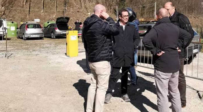 Ballabio, il primo giorno della nuova piattaforma ecologica