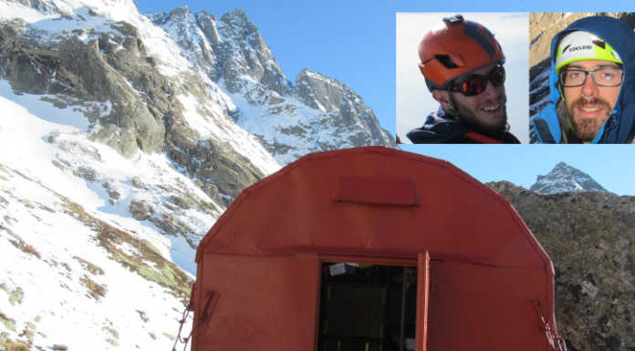 In invernale lungo la via Schiavio al Manduino, l’avventura di Danieli e Gargantini