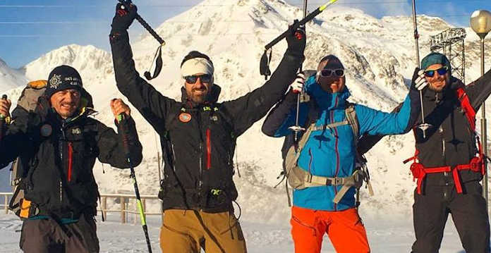 Cai Lecco, viaggio d’altri tempi tra le Orobie per i 50 anni della Scuola di Scialpinismo