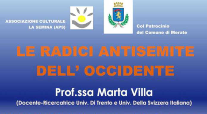Merate, con la Semina incontro sulle radici dell’antisemitismo