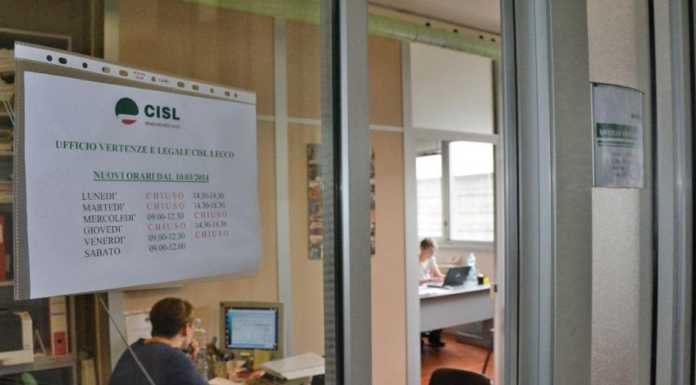 Vertenze, la CISL: “Pratiche bloccate in Tribunale, manca il giudice”