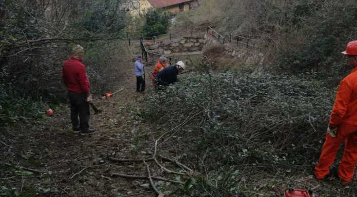 Varenna. Progetto “Fiumi sicuri”: 18 volontari al lavoro alla Carà