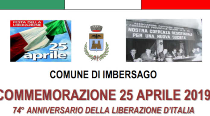 Imbersago celebra il 25 aprile ricordando il cavalier Paolo Bonfanti