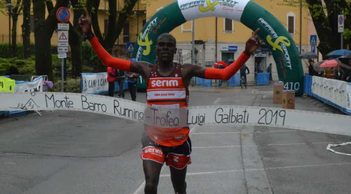 Galbiate: Simukeka e Niyirora dominano la Monte Barro Running