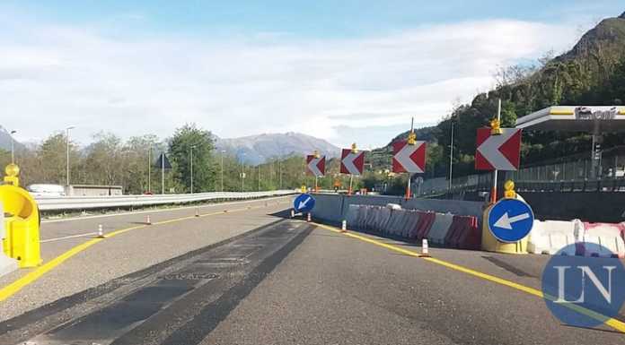SS36 messa in sicurezza dopo la frana a Lierna. Ora la riapertura totale