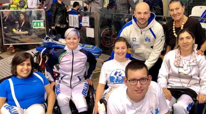 Scherma paralimpica. Bravi gli atleti del Circolo della Scherma in gara a Reggio Emilia