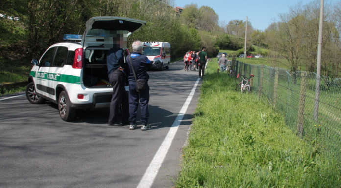 Castello Brianza, cade dalla bici, 68enne elisoccorso. E’ grave
