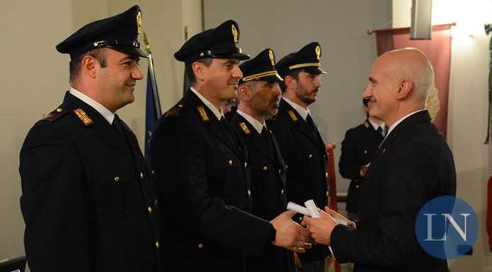 La Questura di Lecco premia i suoi agenti, esempio di servizio alla comunità