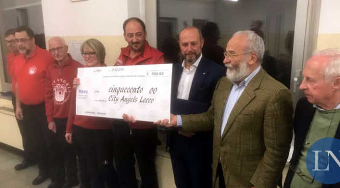 Rotary Le Grigne conferisce la massima onorificenza ai City Angels di Lecco