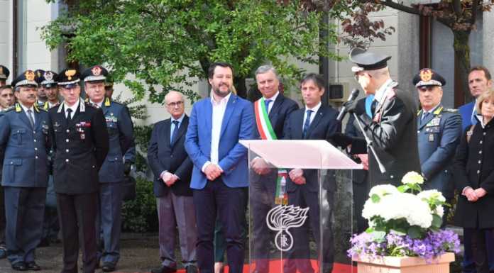 Matteo Salvini inaugura la nuova Caserma e la Questura di Monza
