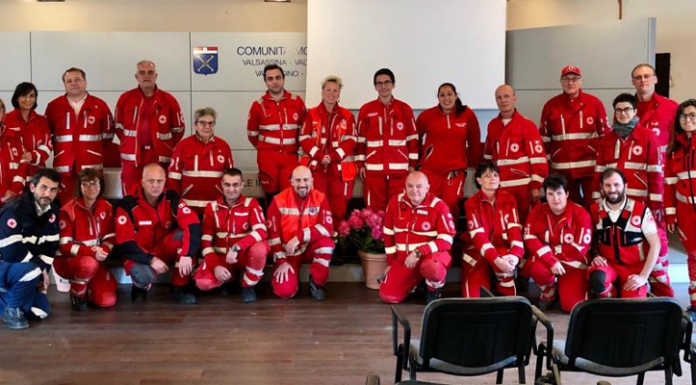 Maxi esercitazione, la Croce Rossa effettua un censimento a Bindo