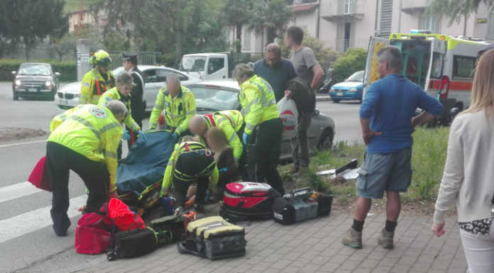 Garlate, donna investita mentre attraversa la Sp 72