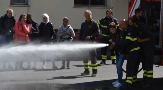La Valletta: gli studenti delle medie a lezione dai Vigili del Fuoco