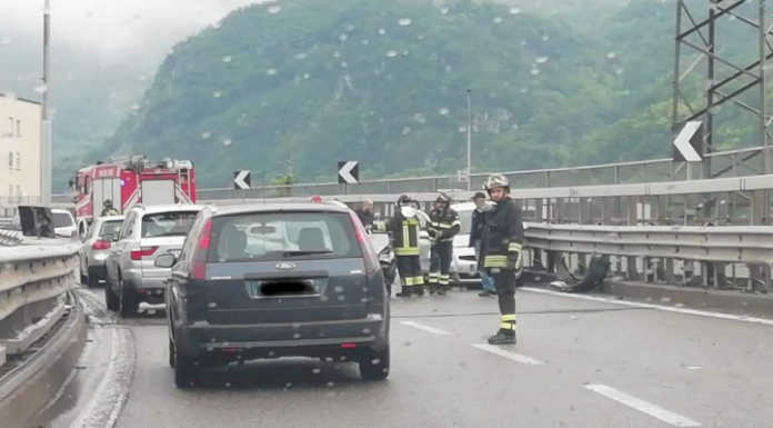 Lecco, incidente sabato mattina sul Terzo Ponte. Tre feriti
