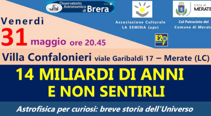 Merate, in Villa Confalonieri una breve storia dell’universo con Ghisellini