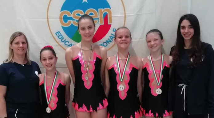 Ginnastica ritmica. Si concludono alla grande le finali Csen per la Zanetti