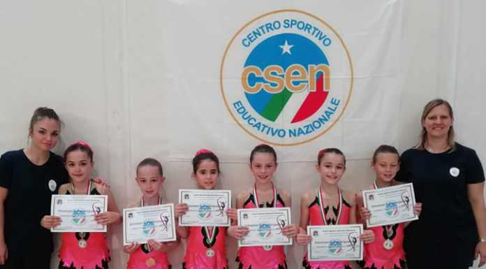 Ginnastica ritmica. La Zanetti inizia bene le finali Csen con i livelli Ginnastica ritmica Zanetti