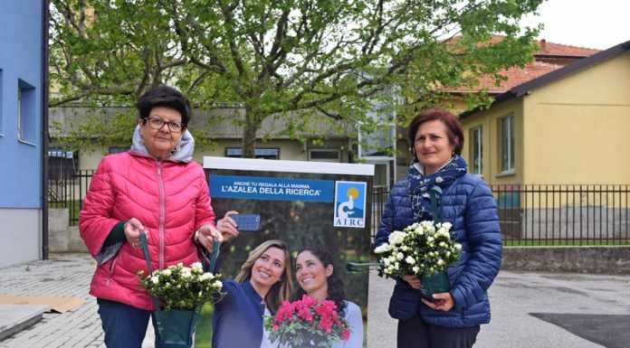 La Pol. Monte Marenzo torna in piazza l’8 maggio con le azalee di Airc